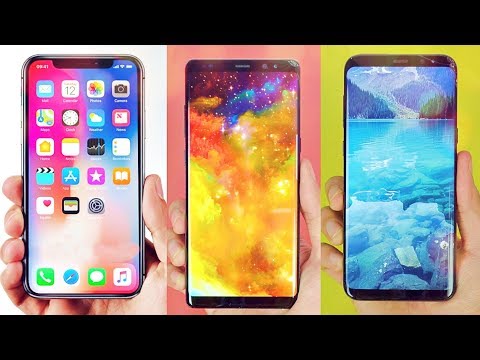 iPhone X vs Galaxy S8 vs Note 8 - Which Should You Buy?