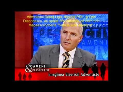 Adventistul Dănuţ Liga-PDL, a spălat 300 milioane de euro prin megaescrocheria "100% Adevarat."