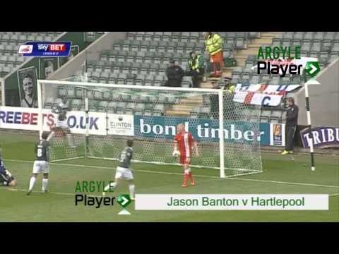 Goal of 2014: Jason Banton's goal v Hartlepool