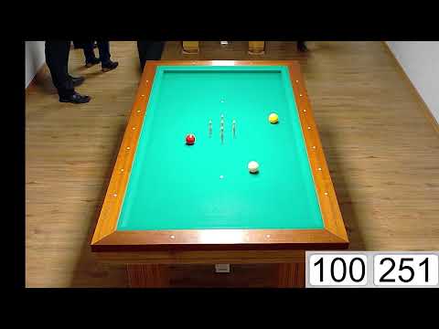 11.Spieltag 1.Bundesliga Falkenberg vs Bardenitz Billard 1