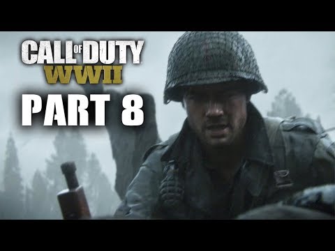 CALL OF DUTY WW2 Gameplay Walkthrough Part 8 Campaign [1080p HD PS4 PRO] - No Commentary