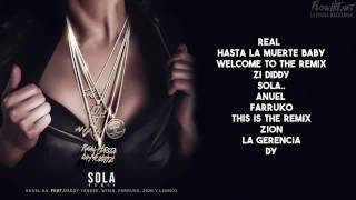 Sola remix (letras)