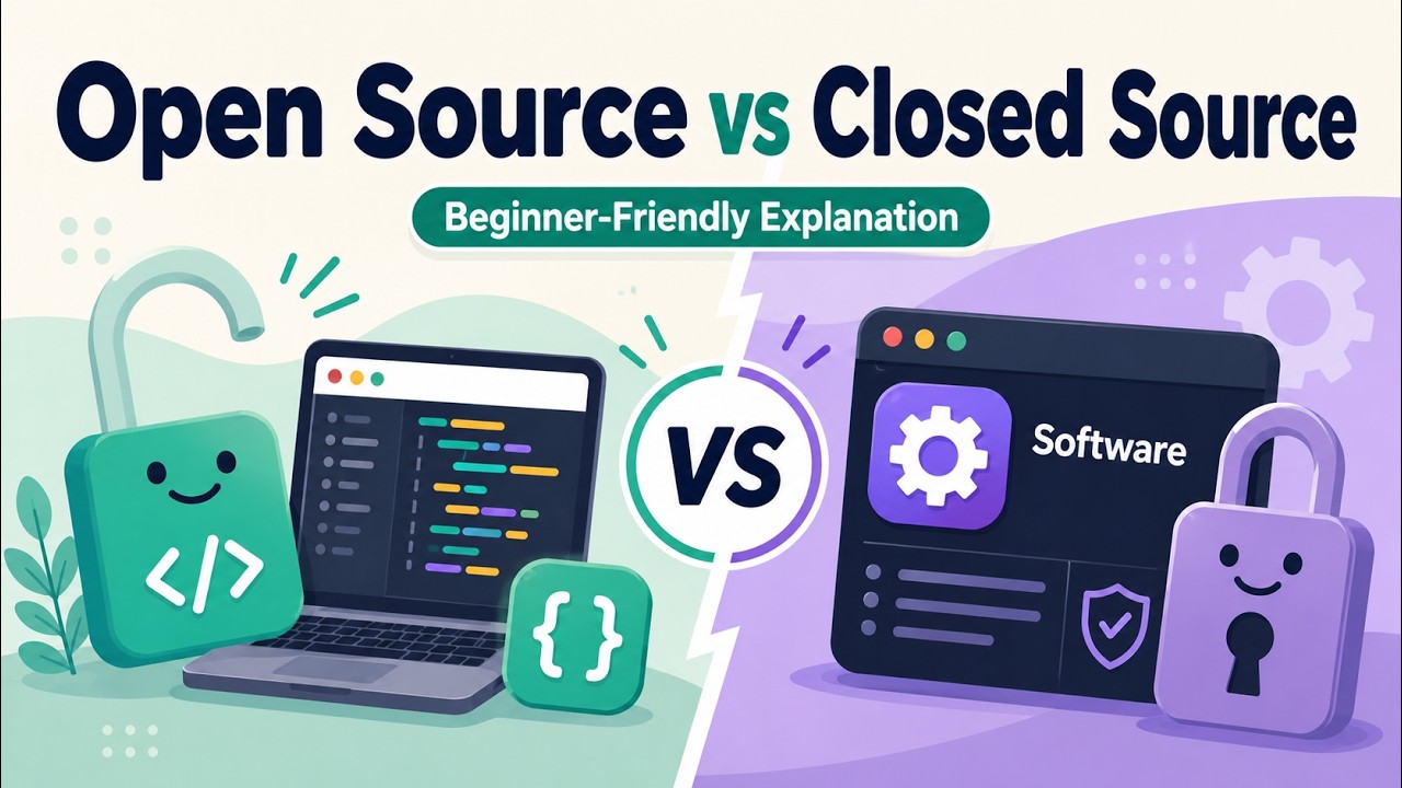Open Source vs Closed Source Software: What’s the Difference?