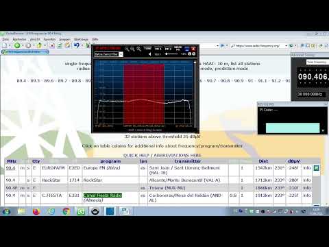 FM DX Es - 070621 1220UTC - 90.4 Canal Fiesta Radio (E) Carboneras (AND-AL) 1kW 1913km