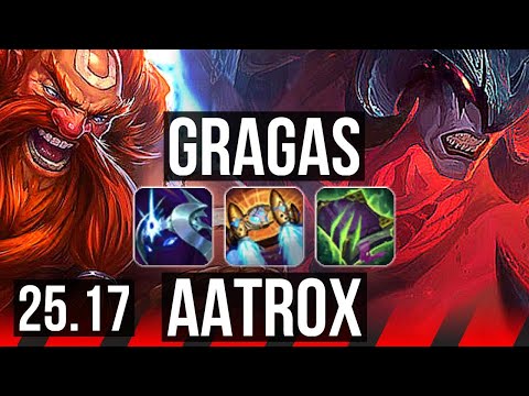 GRAGAS vs AATROX (TOP) | KR Diamond | 25.17