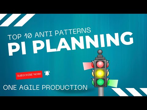 Top 10 anti patterns in PI Planning #scaledagileframework #agile