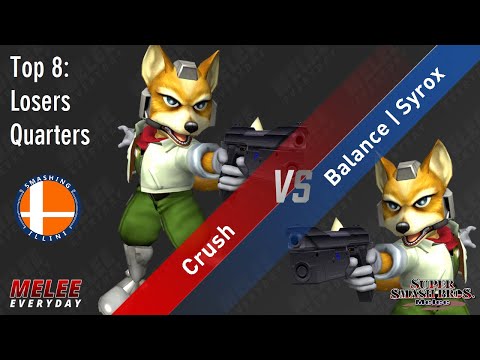 House of Paign 18 - Crush (Fox) vs. Balance | Syrox (Fox) - SSBM - Top 8 - Losers Quarters
