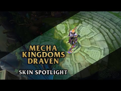 ► Mecha Kingdoms Draven ◀ League of Legends ▂ Skin Spotlight