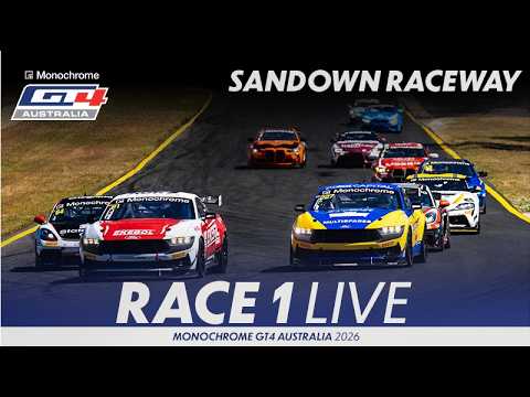 LIVE | Race 1 | LIQUI MOLY GT Festival Sandown | 2026 Monochrome GT4 Australia