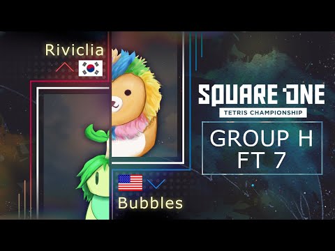Riviclia vs Bubbles - Group H - Square One Tetris Championship 2022