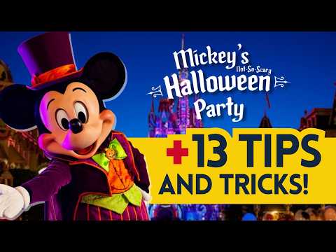 Thirteen Mickey's Not So Scary Halloween Party Tips and Tricks For The BEST Night!