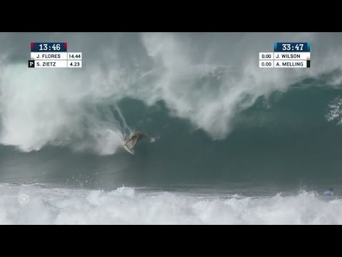 Sebastian Zietz Charges Pipe's Biggest Barrel - 2015 Pipeline Masters