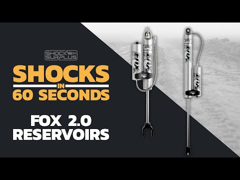 Shocks in 60 Seconds Fox 2 0 Reservoir