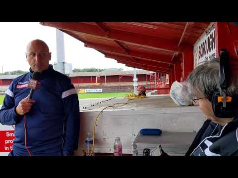 1874 Northwich post match interview with the Reds' manager Chris Willcock.