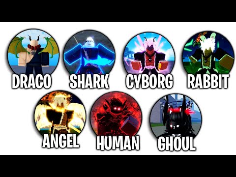 Every Blox Fruits RACE Explained In 11 Minutes - Roblox Blox Fruits