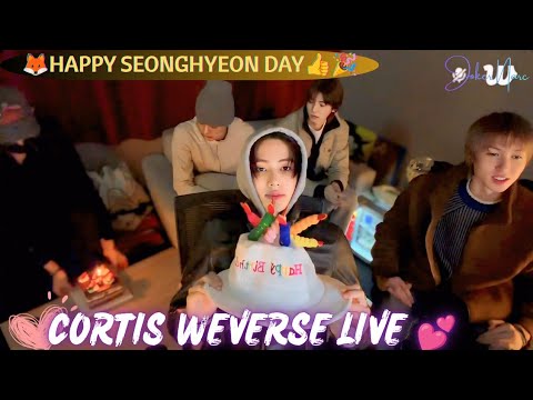 ✨(ALL SUB) CORTIS WEVERSE LIVE 🥳🎉💓 (13.01.26) HAPPY SEONGHYEON DAY❀~🎂 #weverselive #weverse #cortis