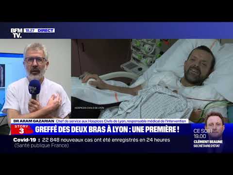 Félix Gretarsson - Exploit d’une greffe des bras à Lyon ! Dr. Aram GAZARIAN