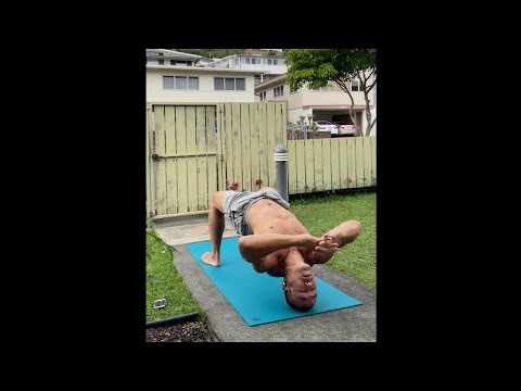 Day 288 FitPro Hawaii Workout - Bridge,+Archer Push Up+Stretching - 3/1/21, 4:41