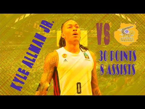 Kyle Allman Jr vs Gran Canaria • 30 PTS, 8 ASSISTS • ScoutingView