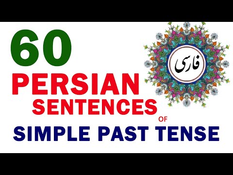 60 Persian/Farsi Sentences in simple past