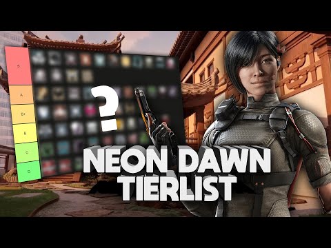 RANKING EVERY OPERATOR IN RAINBOW SIX SIEGE OPERATION NEON DAWN!