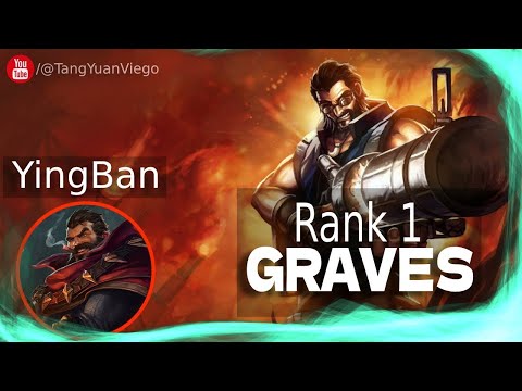 RANK 1 GRAVES - YingBan Graves vs Lissandra Mid - YingBan Rank 1 Graves Guide