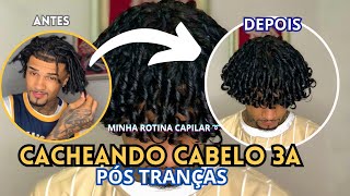 CACHEANDO CABELO 3a PÓS TRANÇAS ( Rotina Capilar )