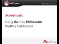PDFCreator - Convert files to PDF using Profiles and Printers