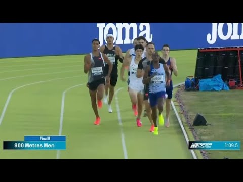 Men’s 800m B World Athletics Continental Tour Silver Madrid es Atletismo
