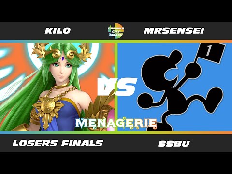 Menagerie 4: Kil0 (Palu) VS MrSensei (G&W,Peach) - Super Smash Bros Ultimate