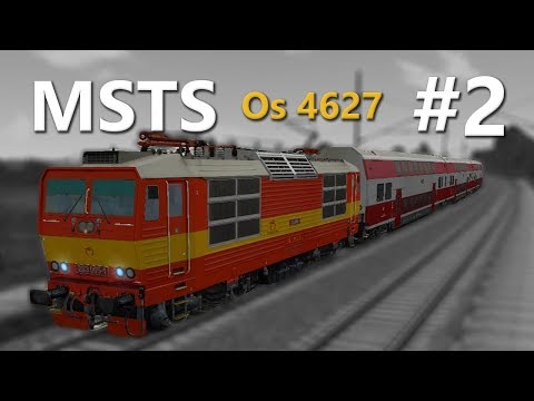 Microsoft Train Simulator - trať ŽSR 130 | Os 4627 Bratislava hl.st. - Nové Zámky #2