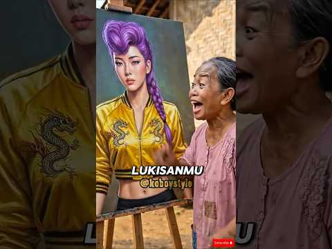 Nenek ganti Lukisan Kakek karena Cemburu 😱🤣 #koboystyle