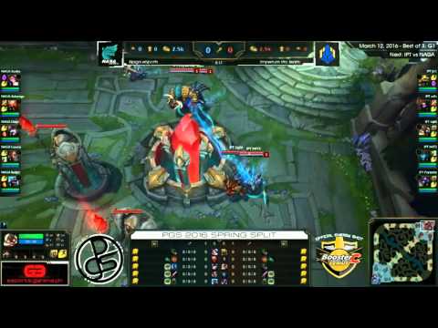 PGS 2016 Spring Split- Playoffs - NAGA vs IPT Best of 3: Game 1
