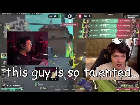 This China Pro Player shows INSANE Spray Control using VANDAL to get ACE in VCT China vs EDG