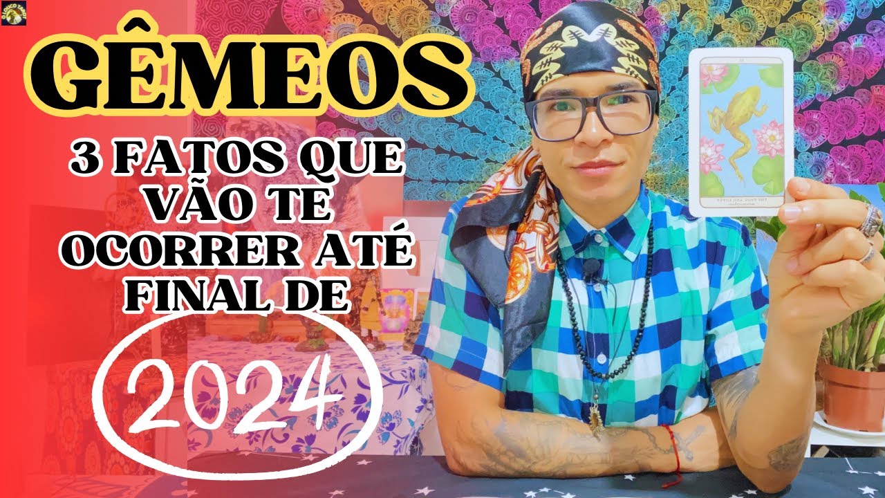 ♊️GÊMEOS  3 FATOS QUE VÃO TE OCORRER ATÉ FINAL DO ANO DE 2024🔥
