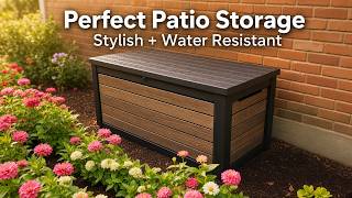 Is the Keter Signature 165 good for keeping cushions dry