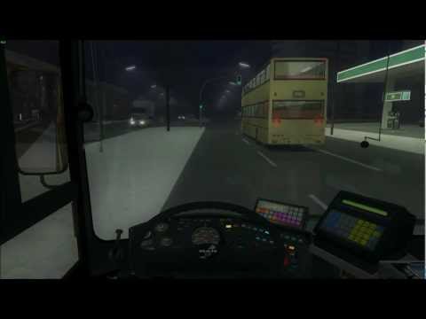 Omsi map Berlin Spandau 1.4 Buslinie 5N im MAN NL202.wmv