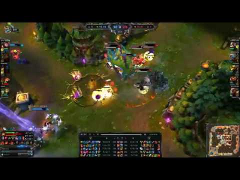 177 Gnar Great InitiationULT hitting 4 man to the wall, KR LOL Highlight