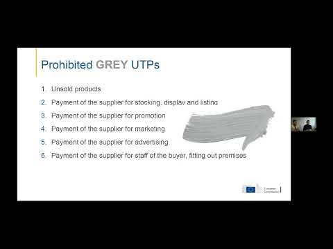 Présentations sur la directive UTP