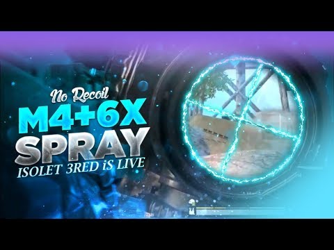 🔴PUBG MOBILE LIVE WITH ISOLET 3RED : RUSH GAMEPLAY | #6X+M4_OP_SPRAY #INDIA #STREAM_TIME