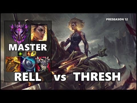 MASTER Support Gameplay - RELL vs THRESH PRESEASON 12