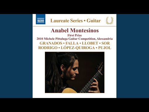 12 Tonadillas al estilo antiguo: No. 7. La maja de Goya (arr. A. Montesinos for guitar)