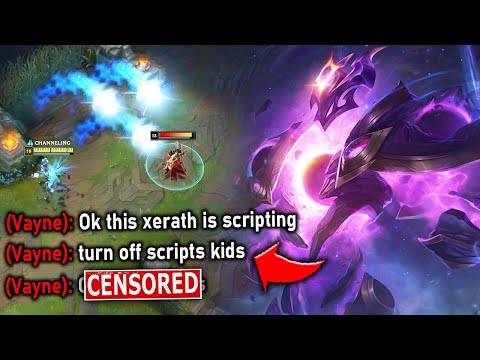 VAYNE HAS A MENTAL BREAKDOWN AND CALLS ME A SCRIPTER! (THIS IS A MUST SEE)