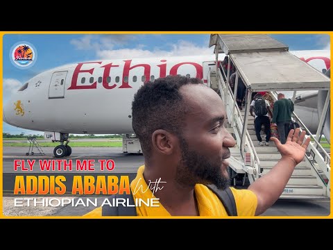 Fly with me From Douala to Addis Ababa (Ethiopia) using Ethiopian Airline - Travel With Dr Awah