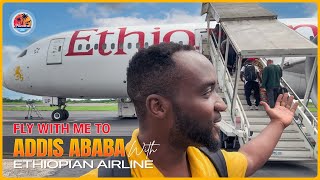 Fly with me From Douala to Addis Ababa (Ethiopia) using Ethiopian Airline - Travel With Dr Awah