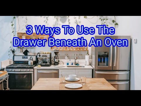 3 Ways To Use The Drawer Beneath An Oven | Life Hacks