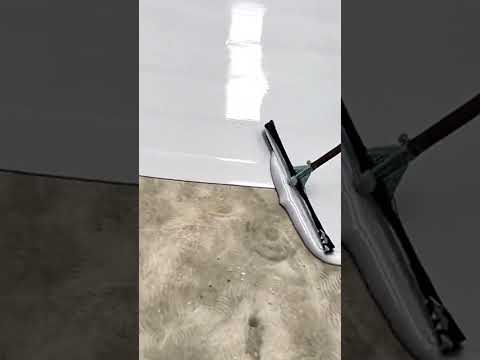 Liquid Porcelain on Polished Cement 😆🙂😁