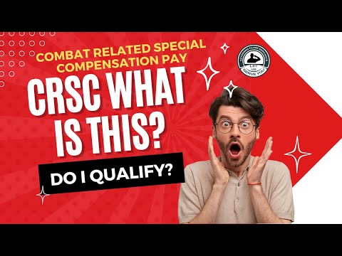 Combat Related Special Compensation (CRSC). What Is This? Are You Getting All Of Your Benefits Vets?