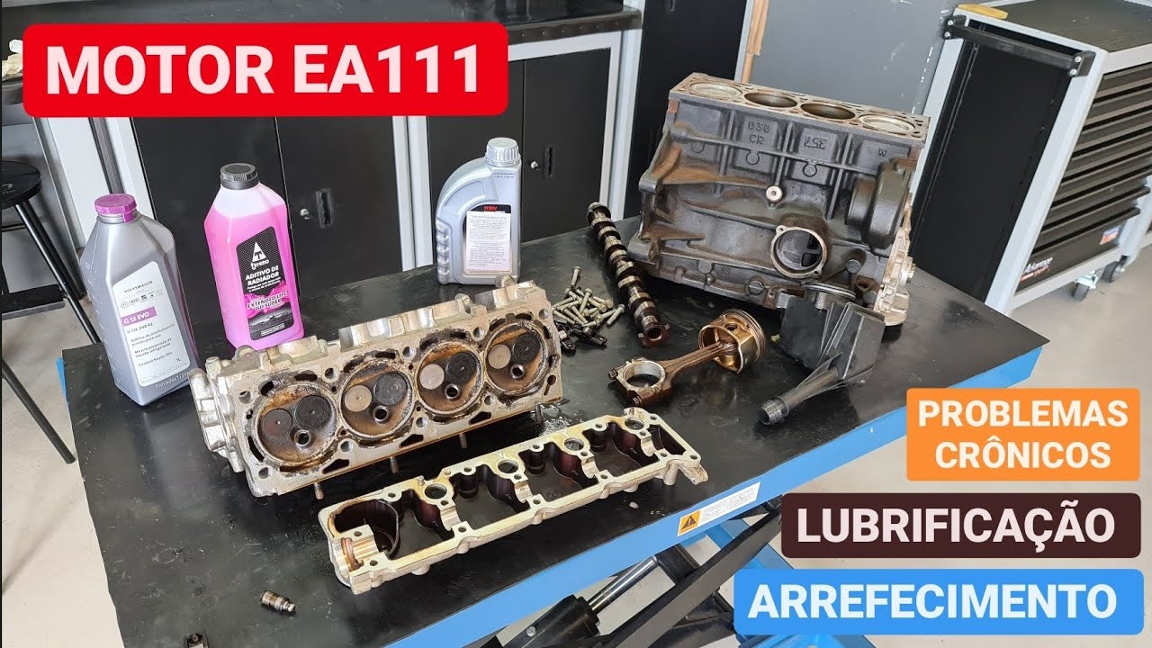 Ep.54-21 - ENTENDA OS PRINCIPAIS DEFEITOS DO MOTOR EA111