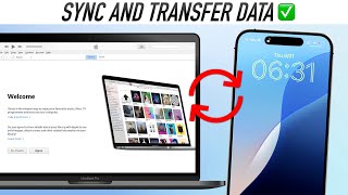 How To Connect iTunes To iPhone And Transfer Data!